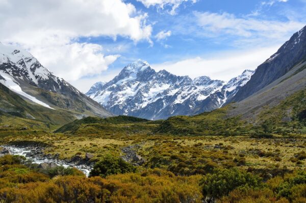 Neuseeland Gebirgskette